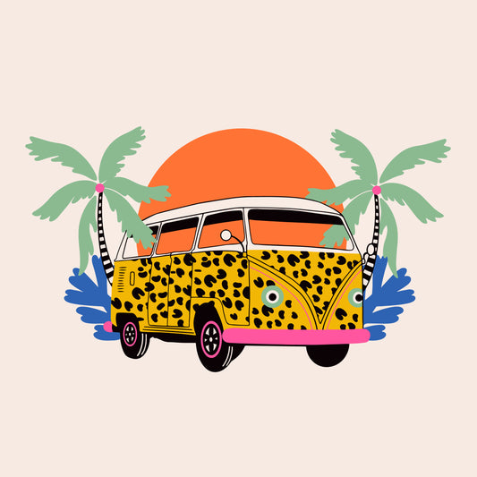 Each on his journey | Custom illustrations