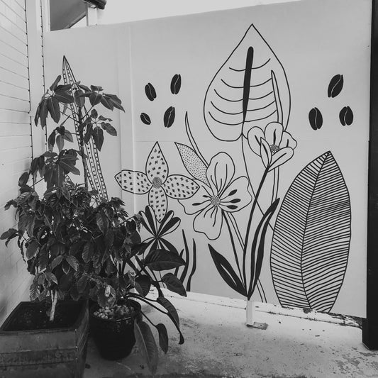Lakeview Espresso | Wall and sign painting