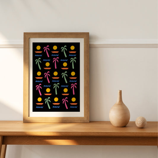 Beach Days ~ Print