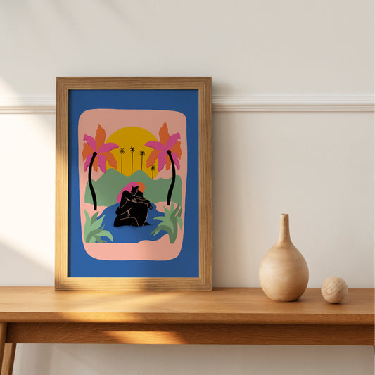 Connecting is Magical ~ Print